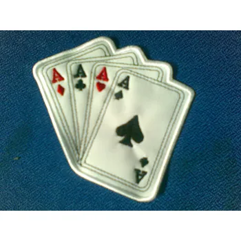Nášivka nášivka karty velikost: malý