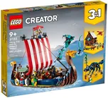 LEGO Creator 3v1 31132 Vikingská loď a…