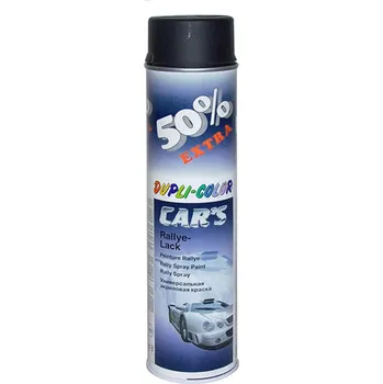 Barva ve spreji Dupli-Color Car`s černý mat 600 ml