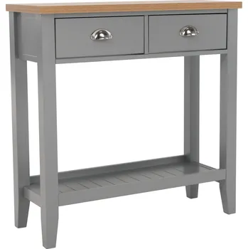 Konzolový stolek Konzolový stolek Jerevan, 80 x 30 x 80 cm, šedá