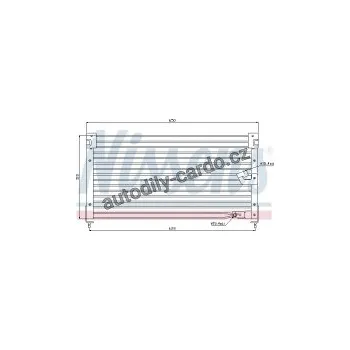 Chladič motoru Chladič klimatizace NISSENS 94362