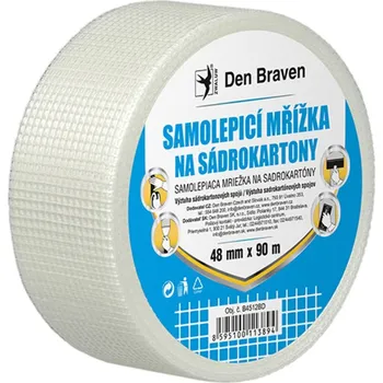 Sádrokartonová deska Den Braven Mřížka samolepicí na sádrokartony 48mm, 90m