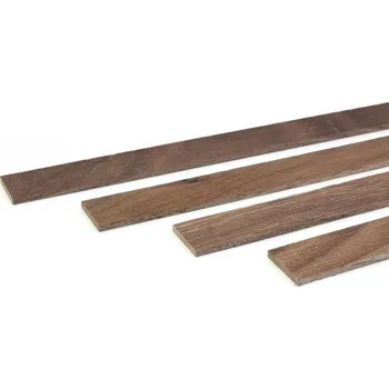 Obklad Wodewa VZOREK - Dřevěná krycí lišta OŘECH Kartáčovaný (olejovaný), rozměr vzorku: 30 x 200 mm