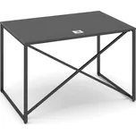 LENZA Psací stůl ProX 118x80x74,3, černý