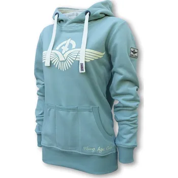 Dámská mikina Mikina dámská Erik and Sons Lydra - světle modrá, S