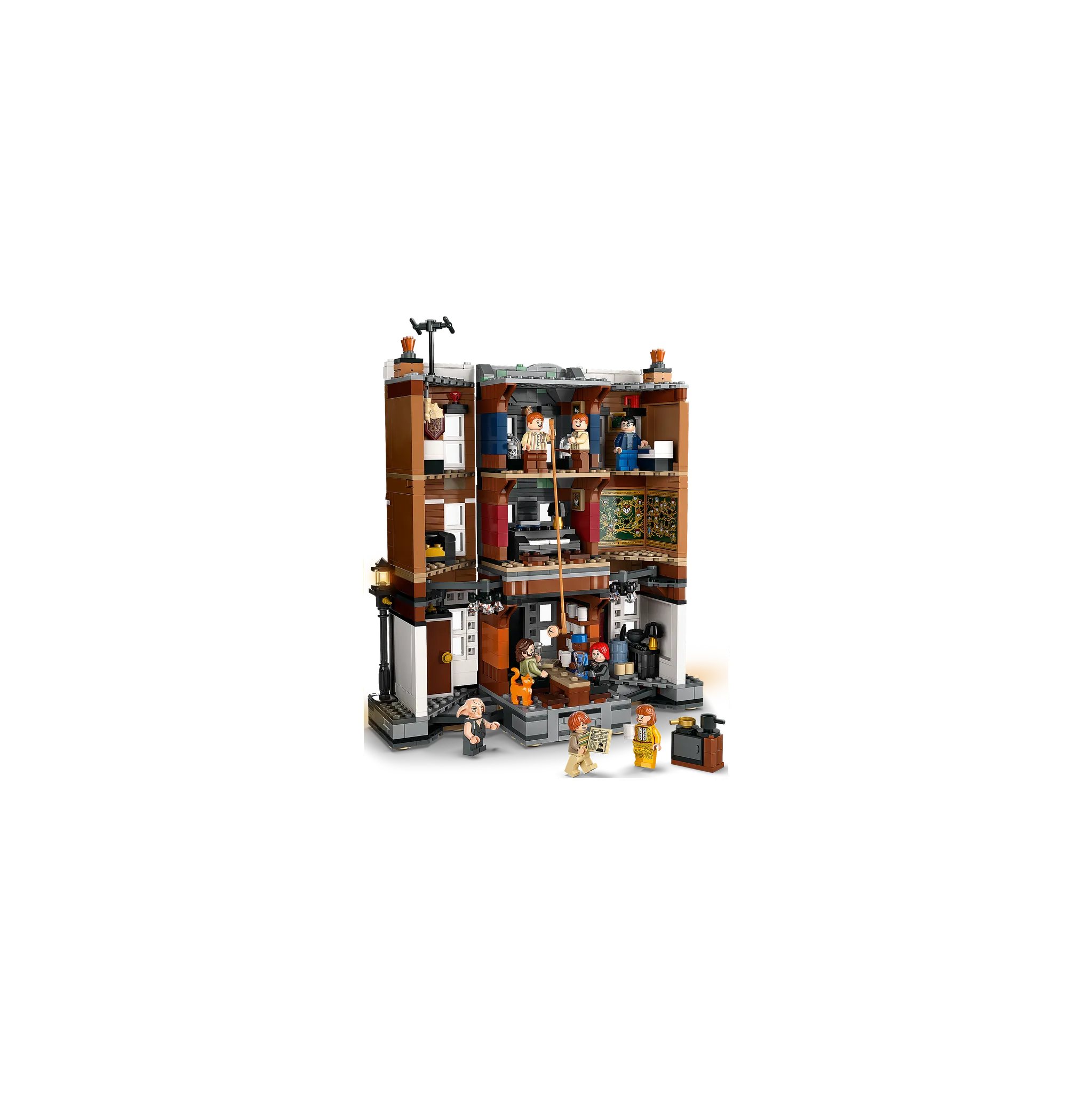 Fotografie 4 - Stavebnice LEGO LEGO Harry Potter 76408 Grimmauldovo náměstí 12