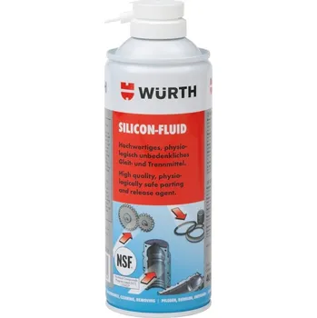 Silikonový sprej WÜRTH-Sprej silikon Fluid kluzný a protipřilnavý 400 ml