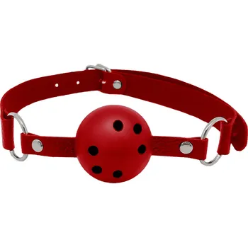 Roubík Alive Discretion Breathable Ball Gag Red