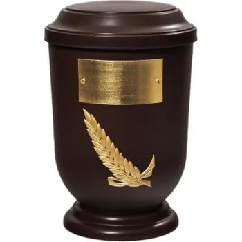 Smuteční dekorace Urna plastová se štítkem č.513