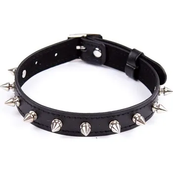 BDSM obojek OhMama Fetish Collar Spikes Punk Collar