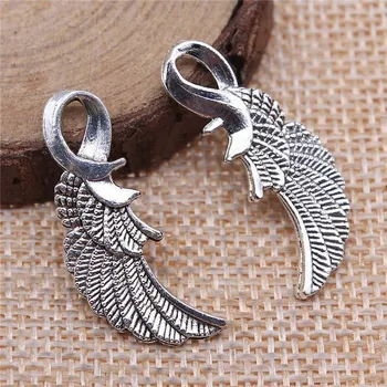 Přívěsek Pro Háčkování Přívěsek křídlo 25 x 11 mm