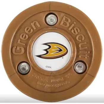 Puk Treninkový puk Green Biscuit NHL - Anaheim Ducks (Green Biscuit - Anaheim Ducks)