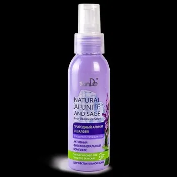 Tiande deospray přírodní alunit se šalvějí 100 ml