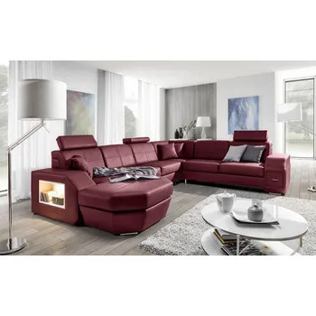 Sedací souprava Stagra NAPOLI souprava pravá žlutá