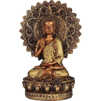 Soška Buddha resin 17 cm Abhaya