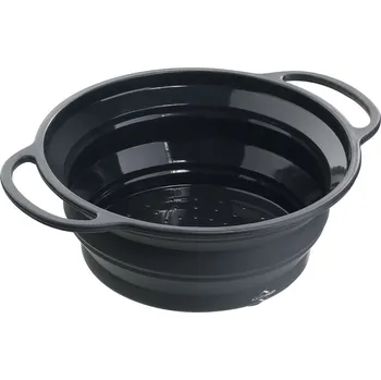 Cedník a síto Cedník TREND 24 cm, černý - Küchenprofi Solingen (TREND skládací cedník 24 cm, černý - Küchenprofi Solingen)