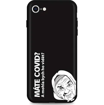 Pouzdro na mobilní telefon Kryt iPhone SE 2020 silikon Můžu ho vidět? (obal neboli pouzdro na iPhone SE 2020)