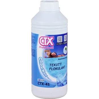Bazénová chemie Pooltechnika CTX 41 tekutý vločkovač 1litr