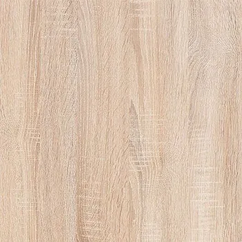 Postel Postel MEADOW 120cm, s matracemi, s roštem a LED osvětlení Varianta: dub sonoma / šedé čelo