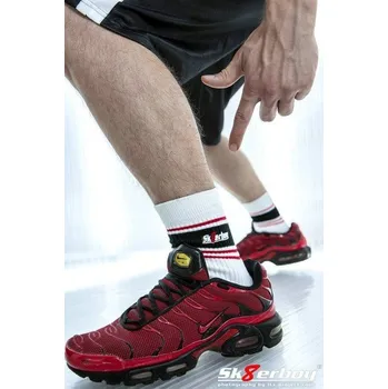 Ponožky Sk8erboy Deluxe červené 43–46, bavlněné ponožky s vyšívaným logem