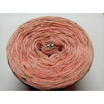 Příze Vendula 3-nitka 1000m s nopkovou nitkou (Duhové klubko s nopky Vendula)