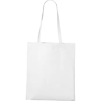 Plátěná taška bez potisku, Barva Bílá, Velikost 40×45 cm, Canvas Nákupní taška