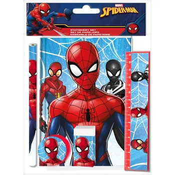Set školních potřeb Kids Euroswan Spiderman školní psací set - rychlé dodání