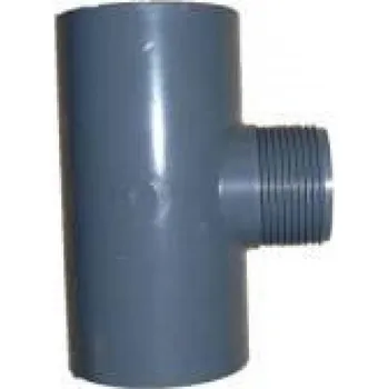 Pooltechnika T-kus 90° L/Z vnější d40-1 PVC