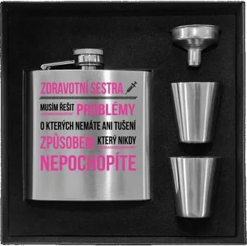 Placatka Placatka v krabičce Musím řešit problémy - zdravotní sestra