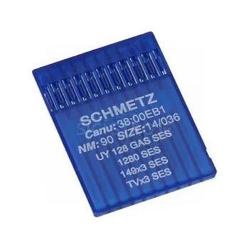 Příslušenství k šicímu stroji jehly pro průmyslové šicí stroje Schmetz UY 128 GAS SES síla 90, 10 ks