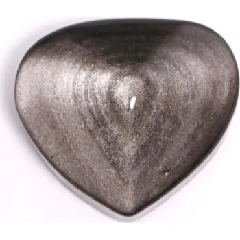 Drahý kámen Magieprirody.cz Srdce obsidián stříbrný 67g konkrétní #23
