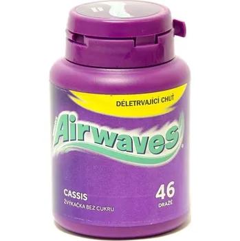 Bonbon Airwaves Žvýkačka dóza cassis (Balení/46 ks) 64g