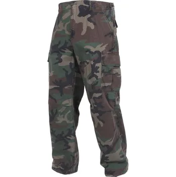 ROTHCO Kalhoty VINTAGE VIETNAM ERA WOODLAND velikost: M + Doprava zdarma na další nákup