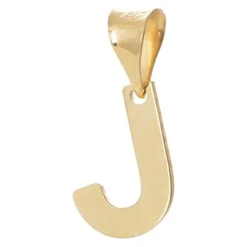 Přívěsek Přívěšek písmenko J ze žlutého zlata ZZ0825JF
