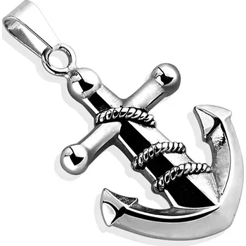 Přívěsek Šperky4U Ocelový přívěšek - kotva - OPP1533