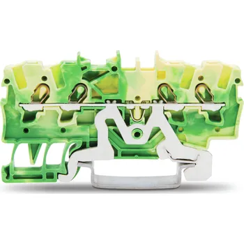 Rozvaděč WAGO Svorka 2001-1407 4vodičová pro ochraný vodič 1,5 mm², zelenožlutá 2001-1407