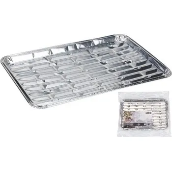Jednorázové nádobí miska grilovací 24x16x1,5cm Al (4ks)