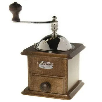 Mlýnek na kávu Lodos Coffee 1947 tmavě hnědý/stříbrný
