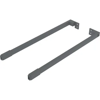 Nábytkové kování GTV Přídavný reling Axis Pro - barva antracit Jmenovitá délka [mm]: 500