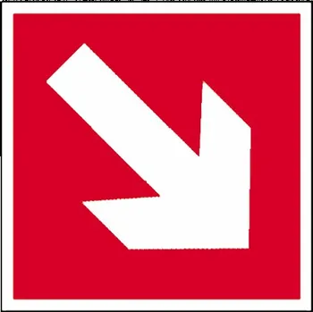 Kancelář Velkoformátová tabulka – Ukazatel nahoru/dolů, hliník. sendvič,50×50cm