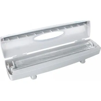 Řezačka potravinových fólií Wraptastic Řezačka potravinové folie 35,5 x 6,5 x 7,5 bílá