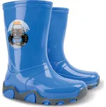 Holínky / gumáčky Demar Stormer světle modré 0400A s autem velikost: 20/21