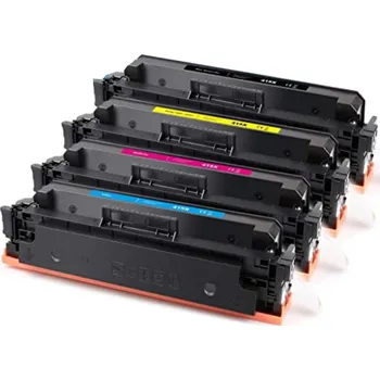 VybavKancl HP 415X - kompatibilní sada CMYK tonerů bez čipu (XL kapacita)