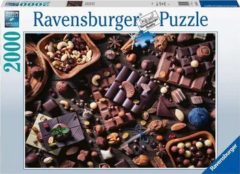 Puzzle Ravensburger Čokoládový ráj 2000 dílků