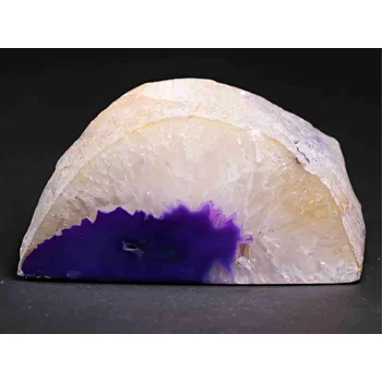 Svícen Svícen na svíčku - Achát přírodní - 1.150 kg - #798