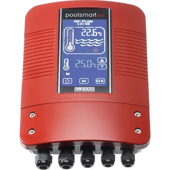 Pooltechnika Poolsmart řízení bazénového titanového výměníku + Měřící T-kus s čidlem