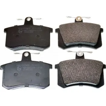 Brzdový systém Sada brzdových destiček, kotoučová brzda DENCKERMANN B111091