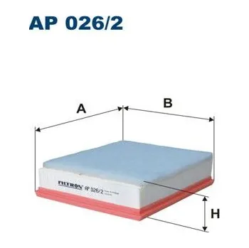 Vzduchový filtr Vzduchový filtr FILTRON AP 026/2