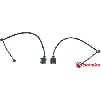 Brzdová destička Výstražný kontakt, opotřebení obložení BREMBO A 00 345