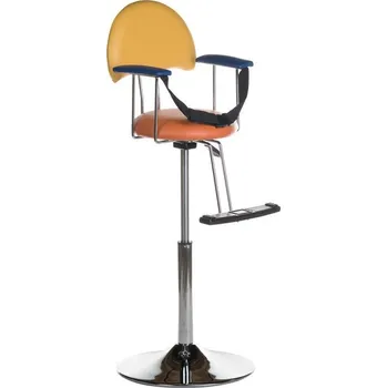 Kadeřnické křeslo Dětské kadeřnické křeslo BCH-609 - žluté